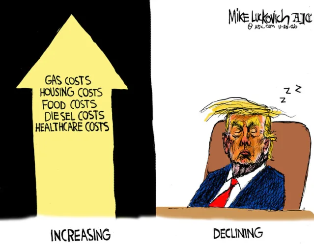 Editorial cartoon for Oct. 27, 2026